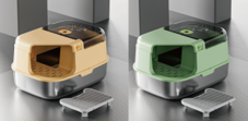 New⭐Corridor Stainless Steel Litter Box