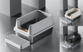 New⭐Front Opening Stainless Steel Litter Box