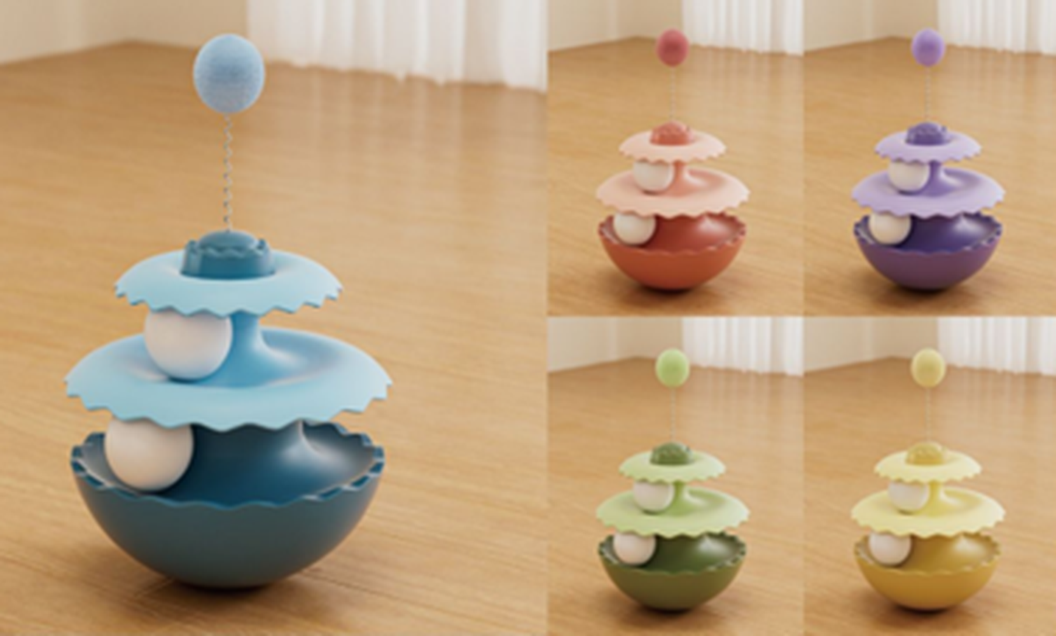 Upside-Down Cat Spinning Wheel
